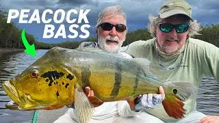 Bringing My Uncle to the Amazon for Peacock Bass!