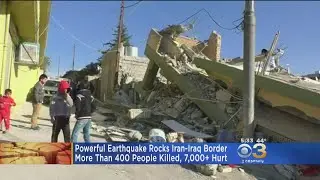 Powerful Earthquake Rocks Iran-Iraq Border