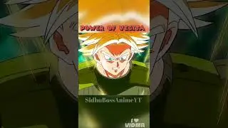 Vegeta vs Trunks 🔥 Father&ndash;Son Training Fight | Saiyan Power Unleashed #shorts