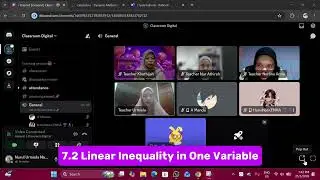 EMTH3153 TECHNOLOGY ANG MATHEMATICS EDUCATION (PRESENTATION: A VIRTUAL MATHEMATICS CLASSROOM)