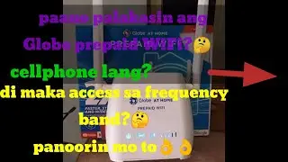 Paano palakasin ang Globe prepaid WiFi? Paano magpalit ng frequency band?