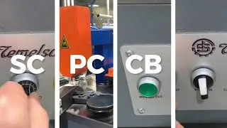 TEMELSAN BANDSAW BLADE PLASTIC STRIP CAPPING MACHINE. WITH PRINTER. CAP-80 & Printer.