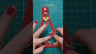 New year shiny paper tree #diy #shorts #papercrafts #yılbaşıağacı #newyeartree