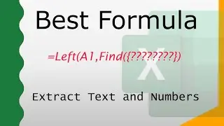 How to Extract Text and Numbers from String in Excel