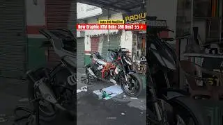 Duke 390 Gen 3 New Custom Graphic 🔥👀 #ktm #duke390modified #ktmduke #shortsvideo #viralvideo