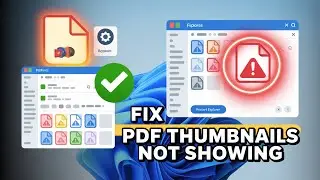 Fix PDF Thumbnail Previews Not Showing in Windows 11  [Step-by-Step Guide]