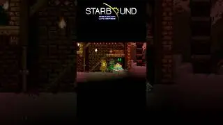 Какой-то инопланетный бомж Starbound FU #starbound #игры #шортс
