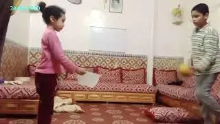 hari and souha Play Nice At home after diner