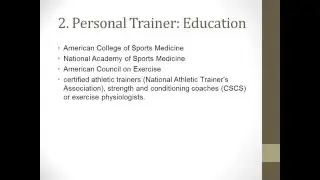 Glendale AZ Personal Training