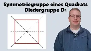 Dihedral group D4 - symmetry group of a square