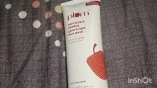 Plum saffron & papaya Face wash Review 