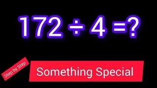 172 Divided by 4 ||172 &divide; 4||How do you divide 172 by 4 step by step?||Long Division||172/4