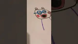 Drawing tutorial How to Draw Molly Mole from Peppa pig