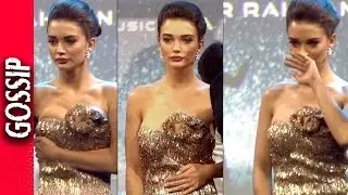 Amy Jackson Adjusting Her Dress In Public - Bollywood Gossip 2016