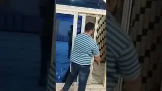 بلكونه الومنتال جرار عمليه جدآ من المجد للالومنتال بالكتكاته ساقلته