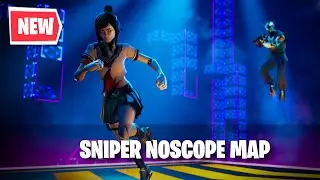 Sniper Noscope Map - Fortnite Creative Gameplay