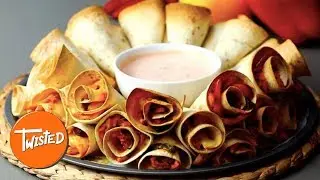 How To Make A Fajita Cone Dip Ring | Twisted