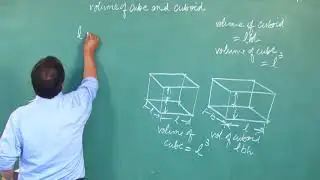 Volume of Cube and Cuboid // Mathematics // CBSE Class 9th