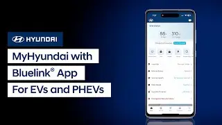 MyHyundai с приложением Bluelink&reg; для электромобилей и гибридных автомобилей | Bluelink&reg; | Hyundai