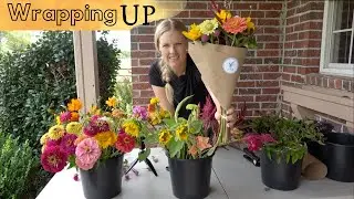 Making Bouquets for the Flower Stand | VLOG