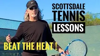 One Minute Tennis Tip - Beat the Heat - Play even when it&rsquo;s Hot!