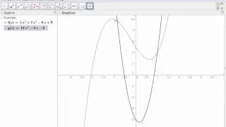 GeoGebra Tutorial: Area between two curves