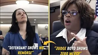 Judge BoydShows ZERO MERCY to Remorseless Defendant Who Defied Court