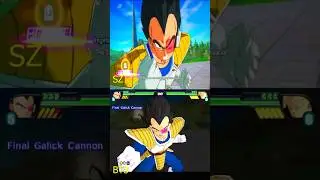 WICH IS BETTER VEGETA (SCOUTER) RUSH ATACK - SPARKING ZERO VS BUDOKAI TENKAICHI 3 - PC PS2
