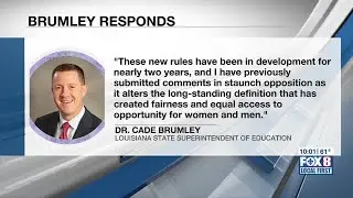 Louisiana tees up legal challenges over federal government’s Title IX LGBTQ+ student protections
