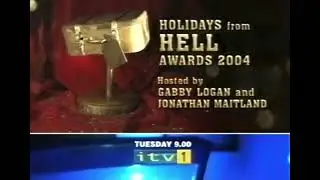 Holidays From Hell Awards TV Show ITV1 Advert
