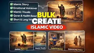 FREE AI Se Islamic Long Videos Kaise Banayein 😱 | (BULK CREATE)| 2026 Viral Method 