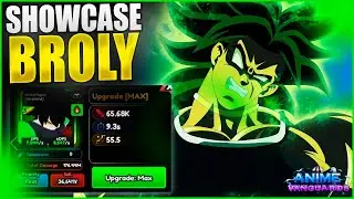 ASI ES BROLY EL NUEVO VANGUARD - Anime Vanguards Showcase #roblox