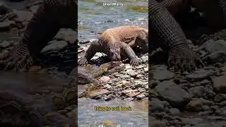 Deadly Duel by the River Komodo vs Giant Python.