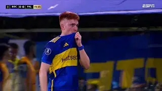 Valentin Barco vs Palmeiras (28/09/2023) PARTIDAZO