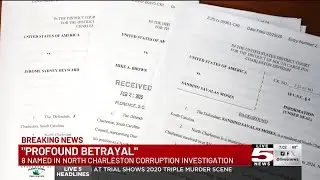 VIDEO: 8 named in North Charleston corruption investigation