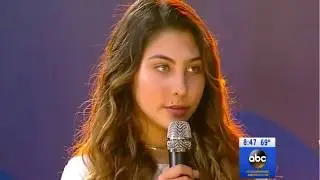Chris Cornell &lsquo;s daughter  One Republic feat  Toni Cornell  Hallelujah   GMA Summer Concert Tribute