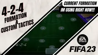4-2-4 FORMATION IM USING RIGHT NOW!!!! (TUTORIAL AND CUSTOM TACTICS)