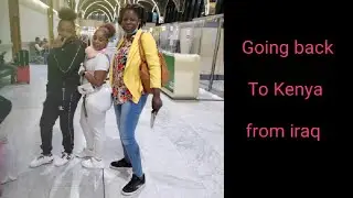 Travel vlog , Flying from bagdad to Kenya home 🤗🤗
