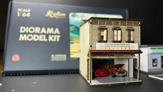 Malaysian Made Diecast Diorama 1/64 By Kraken House Quick Review !
