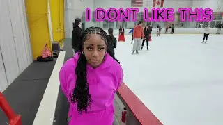 We went Ice Skating | She HATED IT! VLOG