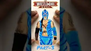 Reymysterio journey Drawing | Part-3 | ATA | Vertical video.