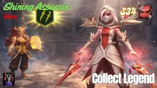 Shining Assassin - Tier S Killer while Collecting Hero LEGEND - Auto Chess S34 Indonesia