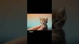 Microscopic Kitten Alert! Too Cute to Handle 😭🐱 #TinyKitten #CutenessOverload