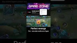 perfect revenge with sora hyper 🔥 #shorts #mobilelegends #sora