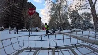 Denver Winter Bike Commute