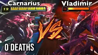 Rank 1 Nasus Smurfing On Diamond Vladimir! | Carnarius | League of Legends
