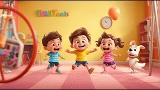 Happy Day at the Playground! | Fun Animated Stories for Children #KidsAnimation #CartoonForKids #kid