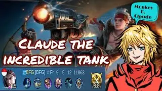 CLAUDE BUILD TANK 2021 GAMEPLAY - MOBILE LEGENDS