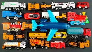 Mobil mobilan konstruksi, tayo, loader, kereta thomas, dam truk, truk oleng