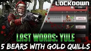 TWD RTS: 5 медведей с золотыми иглами, последние слова Bear Hunt: YULE - The Walking Dead: Road t...